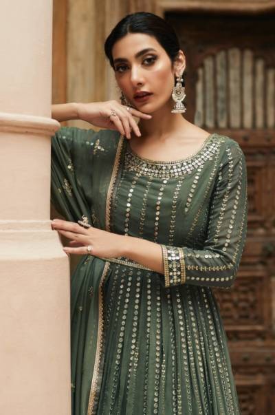 Aza By Aashirwad Designer Partywear Readymade Gown Collection